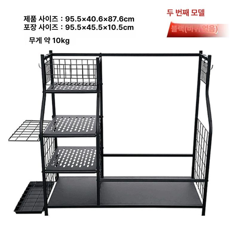 수납장 캐디백 선반 골프장진열대 바퀴 보관대 골프가방 기본 사이즈 장비 보관함 - 상품 이미지