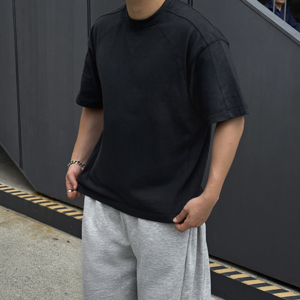 피그먼트반팔 두꺼운반팔 이미지 8