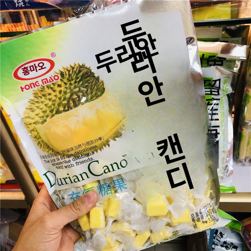 간식 사탕 구미 태국 두리안젤리 말랑 소프트캔디 디저트 두리안맛 열대과일 부드러운 - 상세 이미지 2