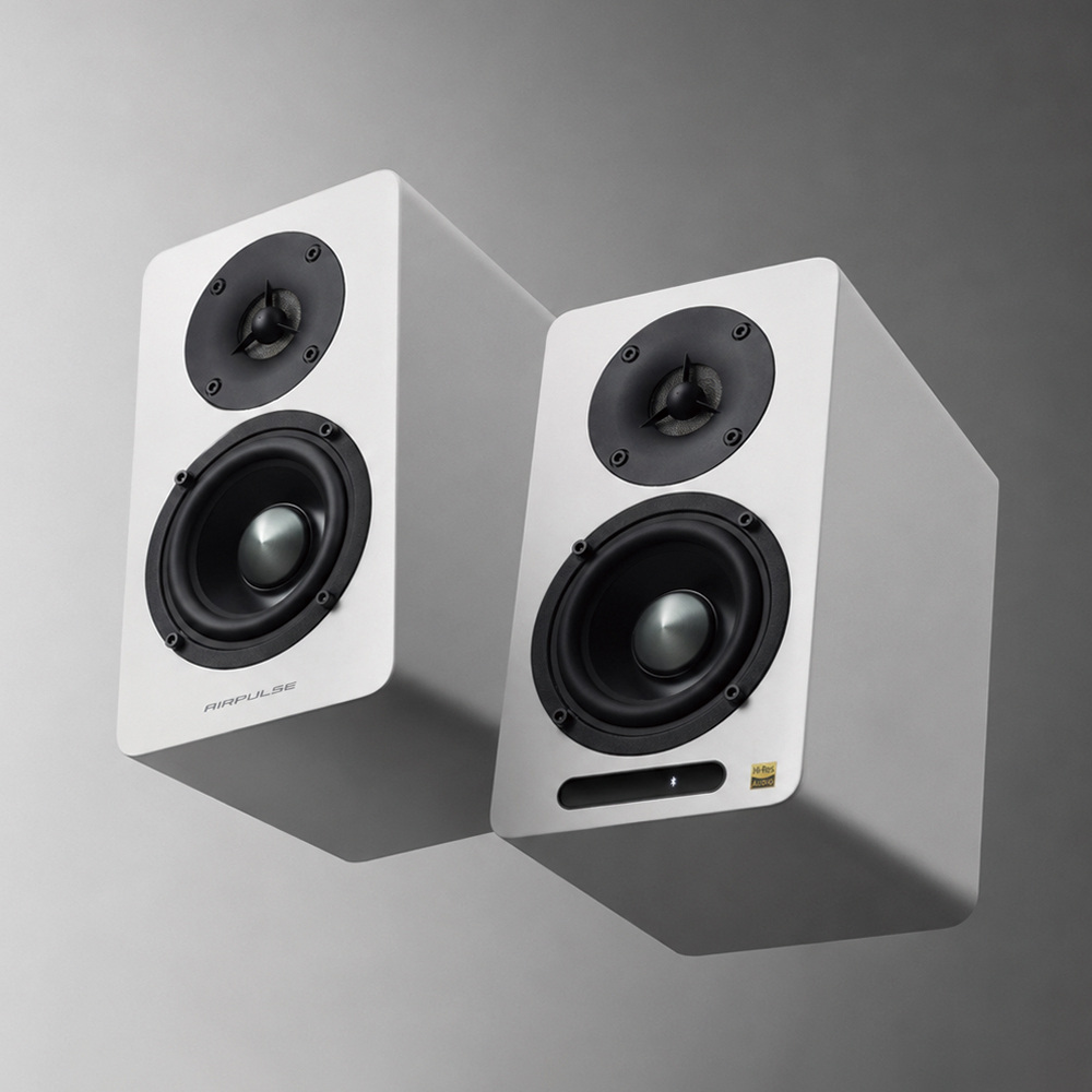 [EDIFIER] AIRPULSE A60 Hi-Fi 블루투스 스피커 매트 화이트 - 상품 이미지