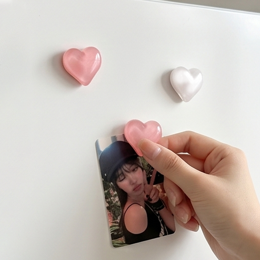 미니 하트 냉장고 자석 현관문 마그넷 10p 세트 - 상세 이미지 4