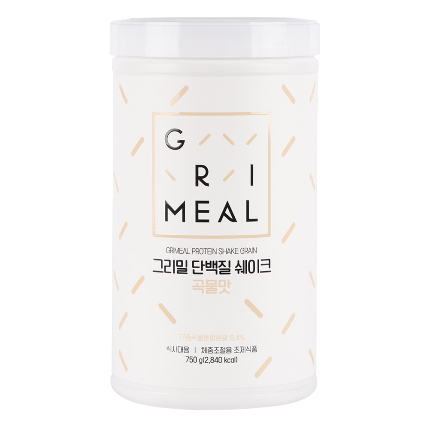 그리밀 단백질 쉐이크 750g 12가지 맛 식사대용 다이어트 식단