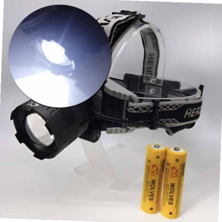 작업 오스람 LED 헤드랜턴 18650 풀세트 N5648 30W GH-160
