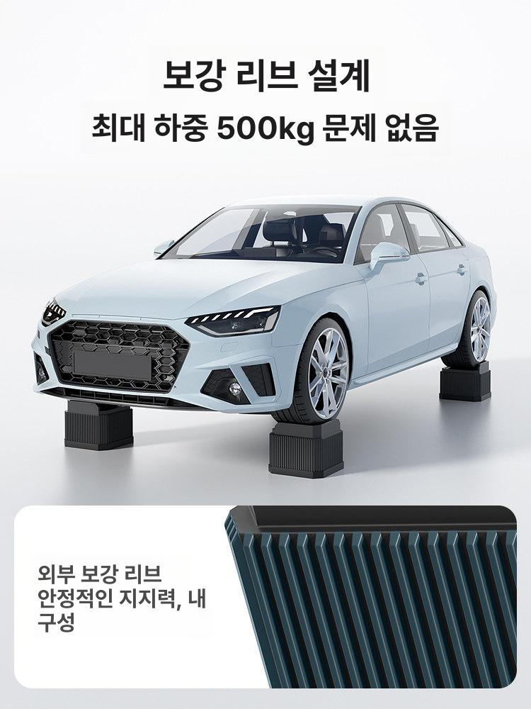 프리미엄 의자 조절 발판 발받침대 사무용 풋레스트 다리거치대 게이밍체어 스툴 쿠션 - 상세 이미지 5