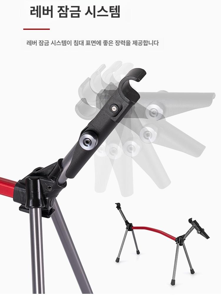 캠핑 침대 초경량 알루미늄 접이식 휴대용 야외 침상 텐트 베드 - 상세 이미지 4