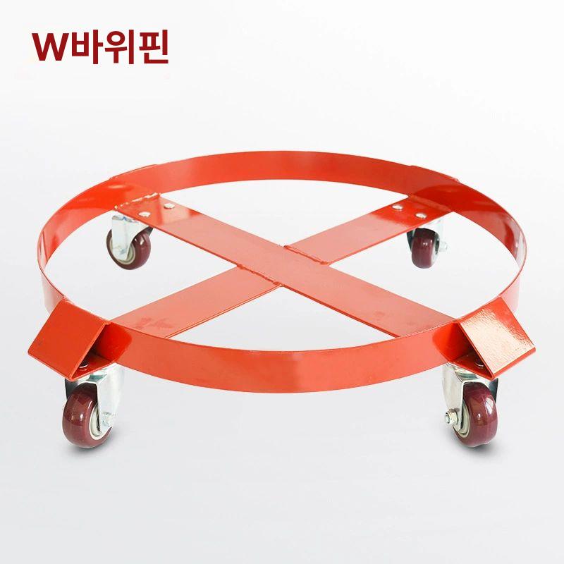 받침대 드럼통 공업 보관대 오일통 운반 거치대 누수방지 기름 산업용 배럴 누출방지 - 상세 이미지 3