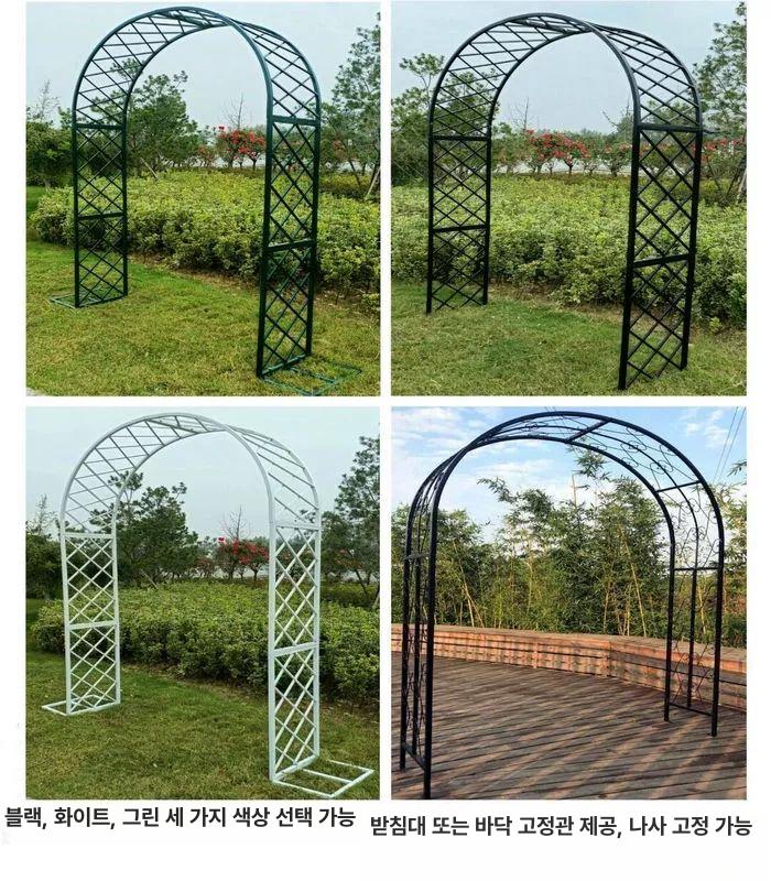 장미 덩굴 오벨리스크 식물지지대 넝쿨식물 정원꾸미기 넝쿨지지대 빈티지 가든아치 - 상세 이미지 2