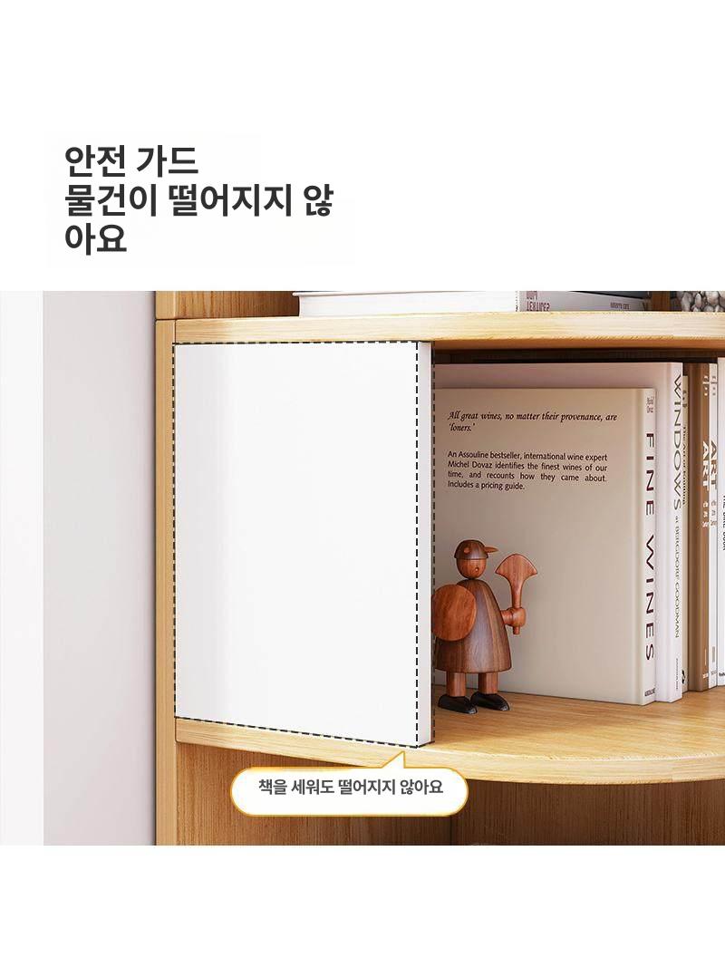 삼각틈새 코너장 조립식 주방 코너수납장 캐비닛 장식장 모서리장 다용도 시골 서랍장 - 상세 이미지 4