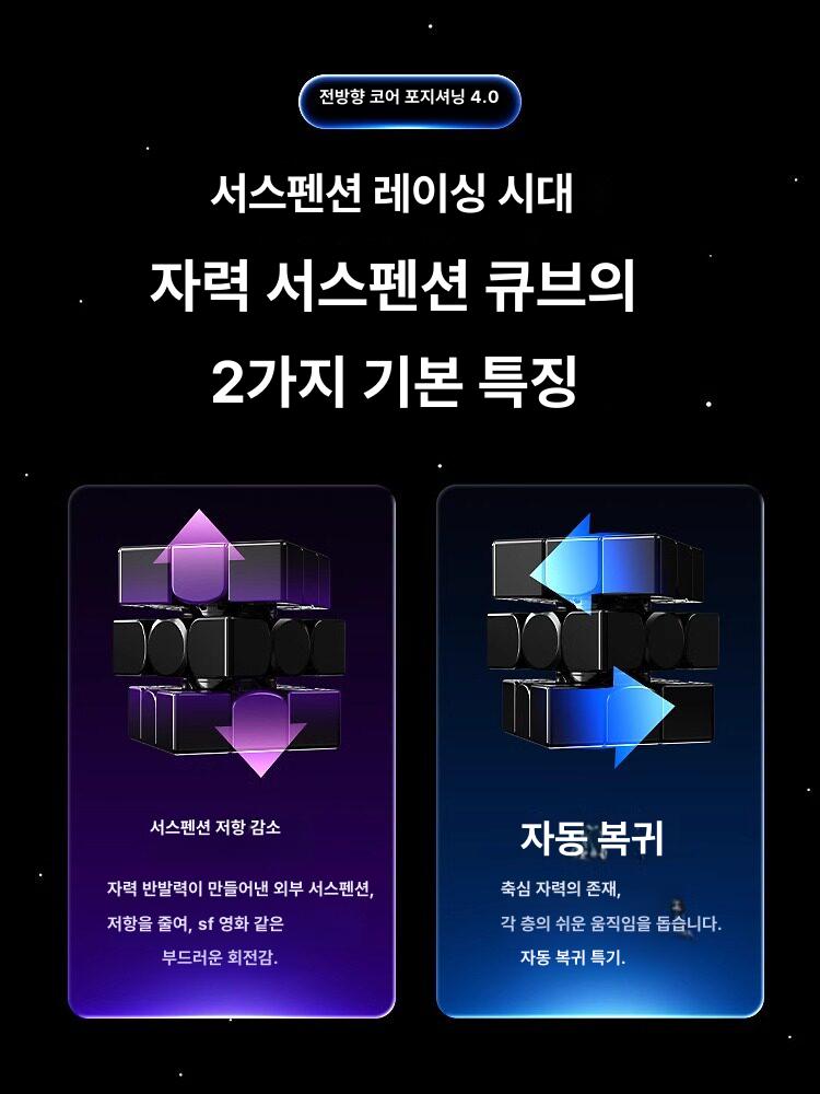 마그네틱큐브 선수용 전문가용 3x3 자석 큐브 - 상세 이미지 4