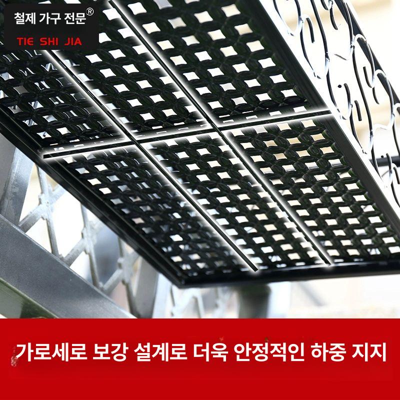 베란다 거치대 진열대 화분걸이 화분받침대 정리대 화분대 걸이대 난간화분 화분선반 - 상세 이미지 4