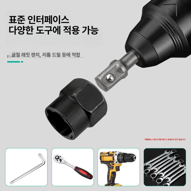 세트 나사추출기 도구 부러진 볼트 깨진 나사제거 배관 녹슨 핀 키트 손상 파손 - 상세 이미지 4