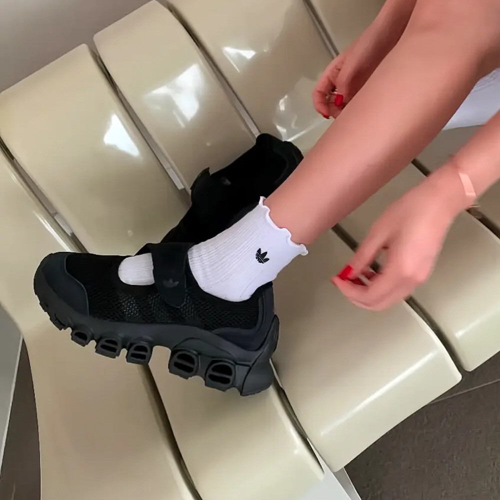 아디다스 아디 폼 여성 샌들 메가제인 메리제인 블랙 JI2416 - 상세 이미지 3