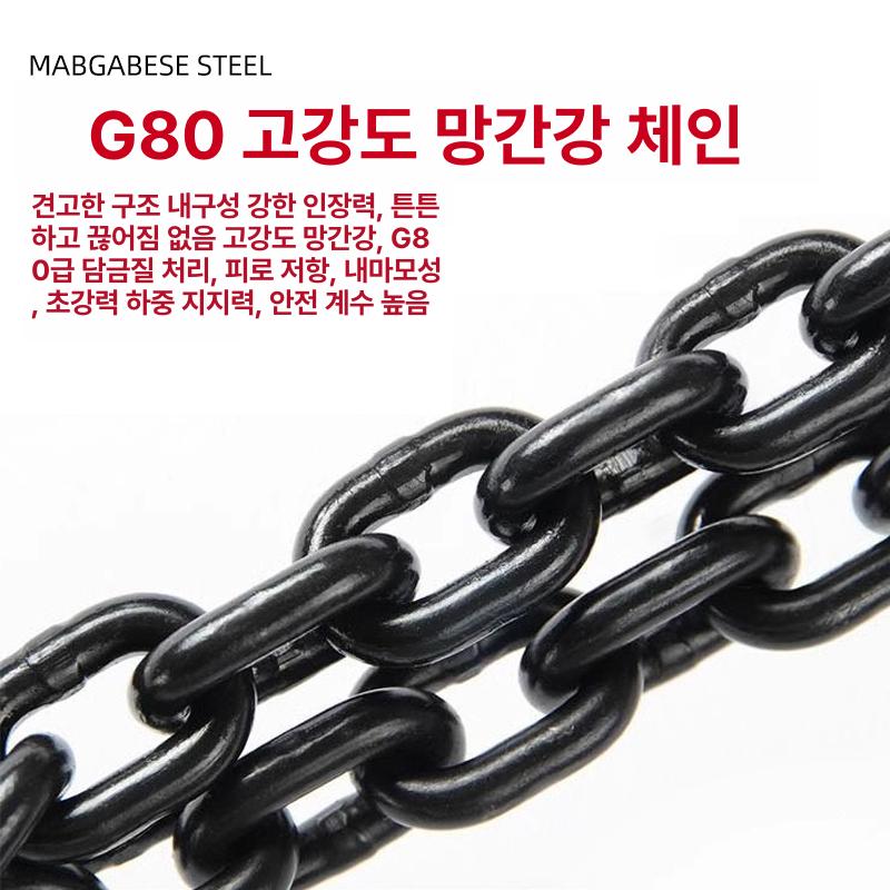 리프팅 호이스트 크레인 전동윈치 케이블 체인 리프트 트롤리 산업용 차량용 도르레 - 상세 이미지 4