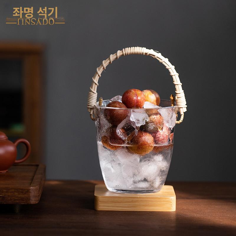 얼음통 와인칠링 위스키 아이스버킷 칠링바스켓 레스토랑 칠러 얼음바스켓 파티 - 상세 이미지 4
