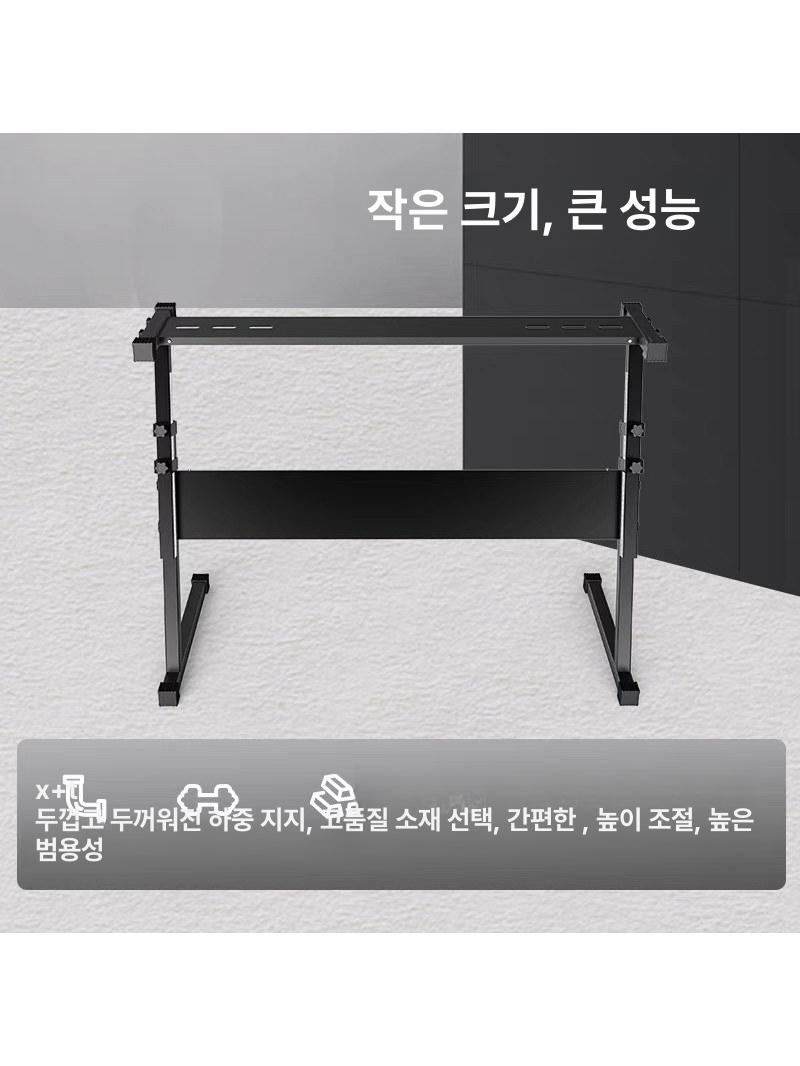 건반 신디사이저 접이식 z형 다용도 받침대 디지털피아노 프레임 전자피아노 거치대 - 상세 이미지 4