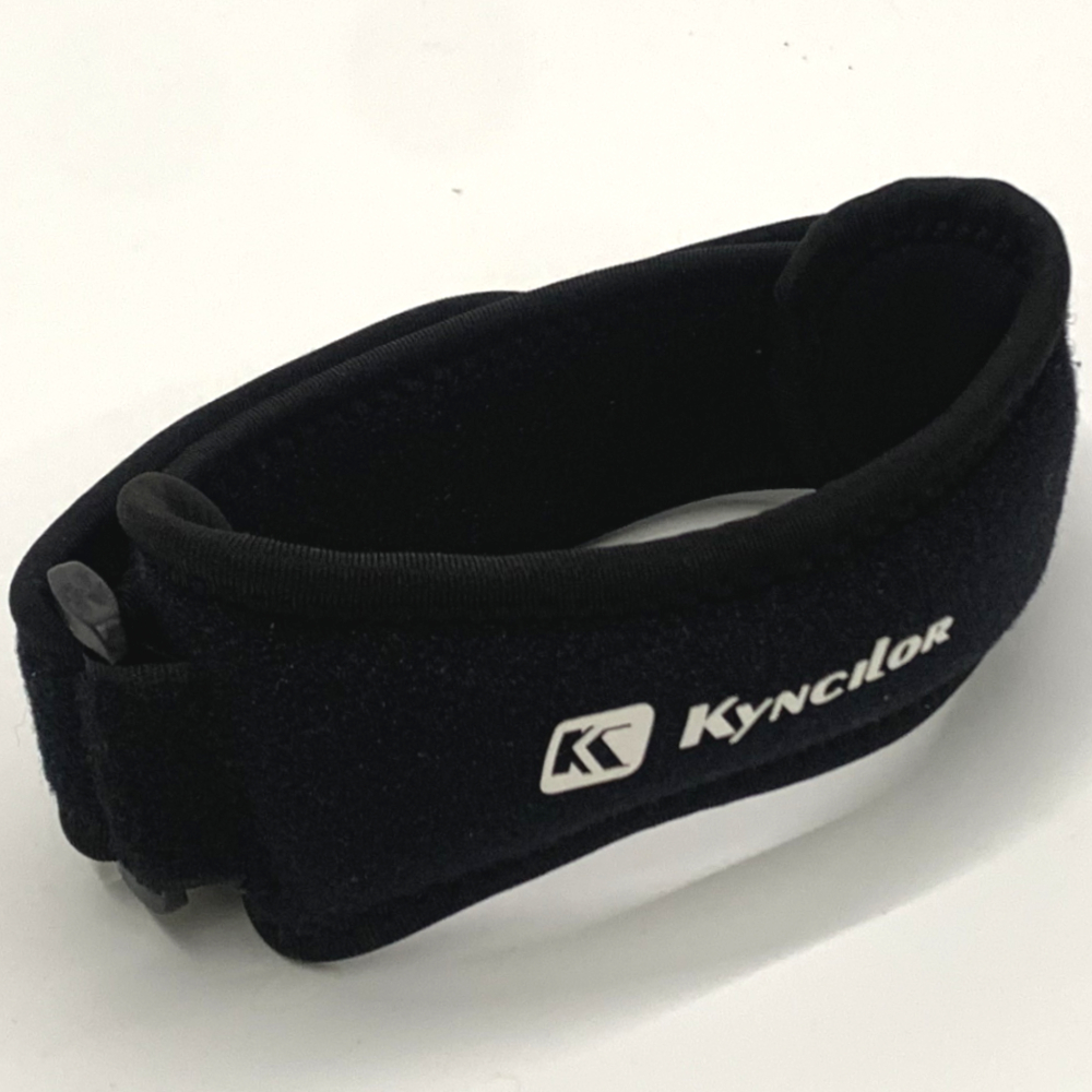 KynciLor 슬개골 무릎보호대 EVA 패드 작업 등산 운동 러닝 무픞 아대 (블랙) - 상세 이미지 2