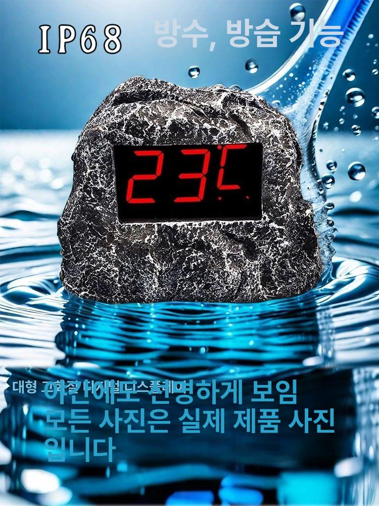 찜질방 사우나온도계 프로브 전광판 측정기 실내 스파 고정밀 디지털 스크린 고온 - 상세 이미지 3