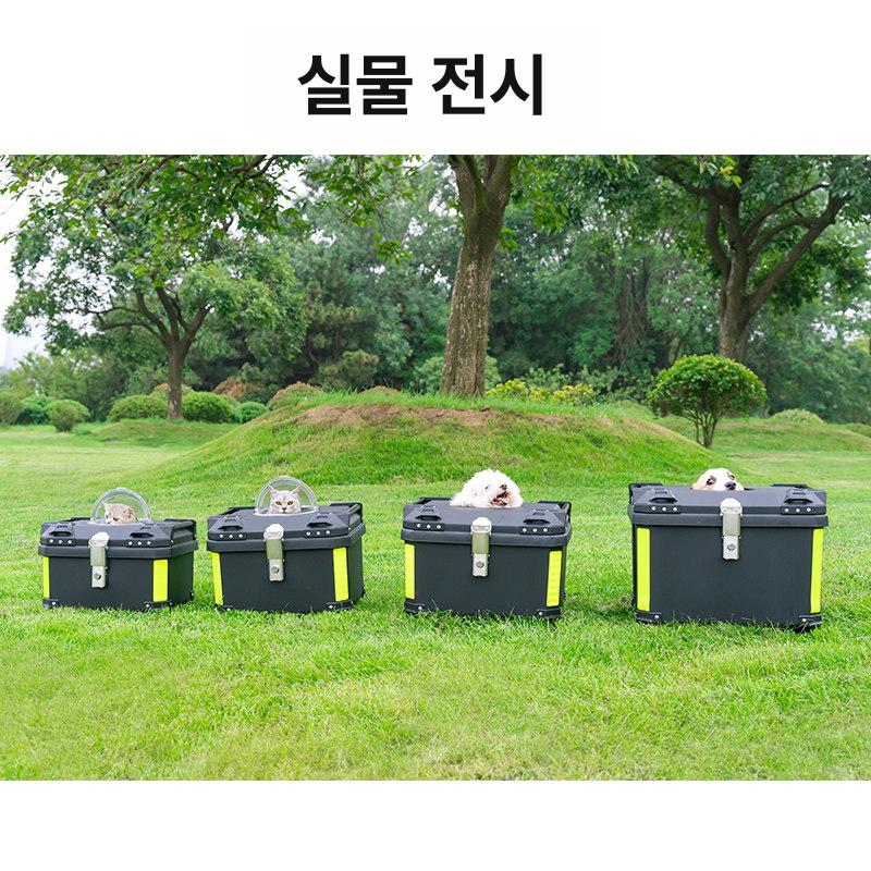 반려동물 오토바이탑박스 테일박스 고양이이동가방 스쿠터탑박스 오토바이수납함 - 상세 이미지 3