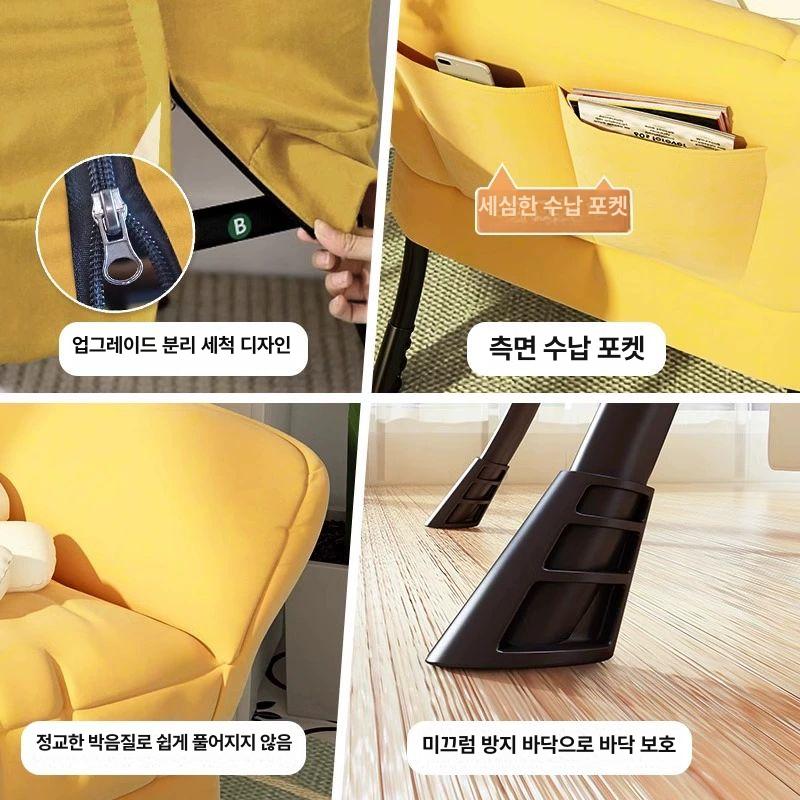 소파 쿠션의자 중역 사무용 고정형 공부 게이밍 회의실 안락 프리미엄 리클라이너 - 상세 이미지 3