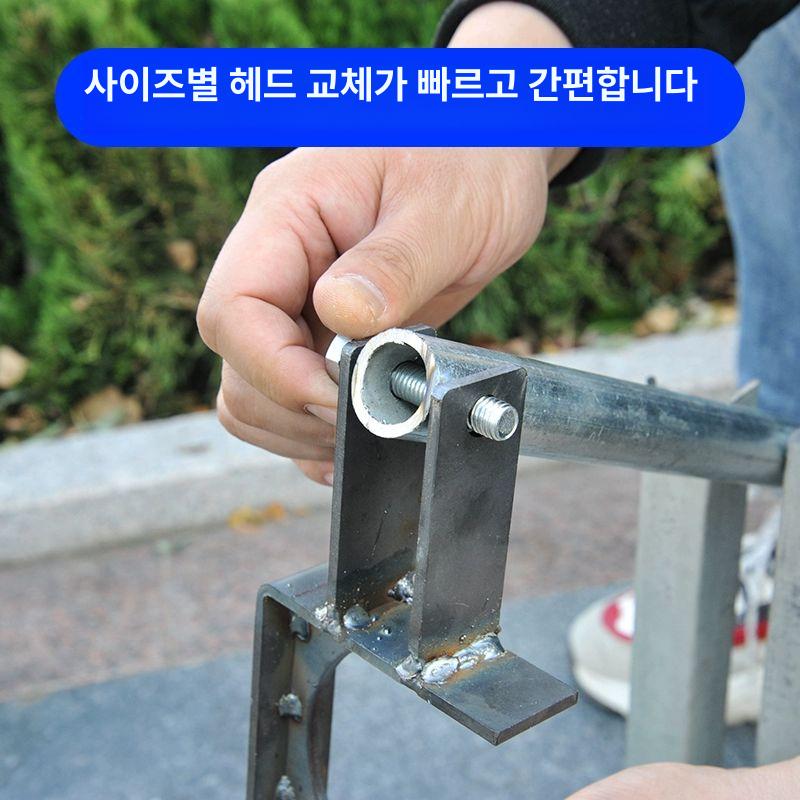 뽑는기계 고추대뽑기 농업 온실 농기구 장비 고추지지대 박기 제거기 당기기 빠루 - 상세 이미지 2