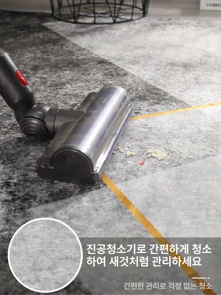 초대형 점보특대형카페트 모던 바닥 거실 면패드 점보카페트 두툼특대형카펫 고급 - 상세 이미지 5
