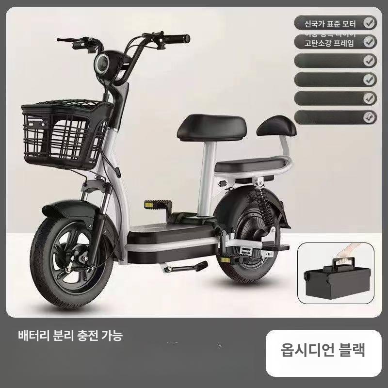 배달용 전기자전거 투잡 출퇴근용 성인용 주행거리 전동자전거 - 상세 이미지 2