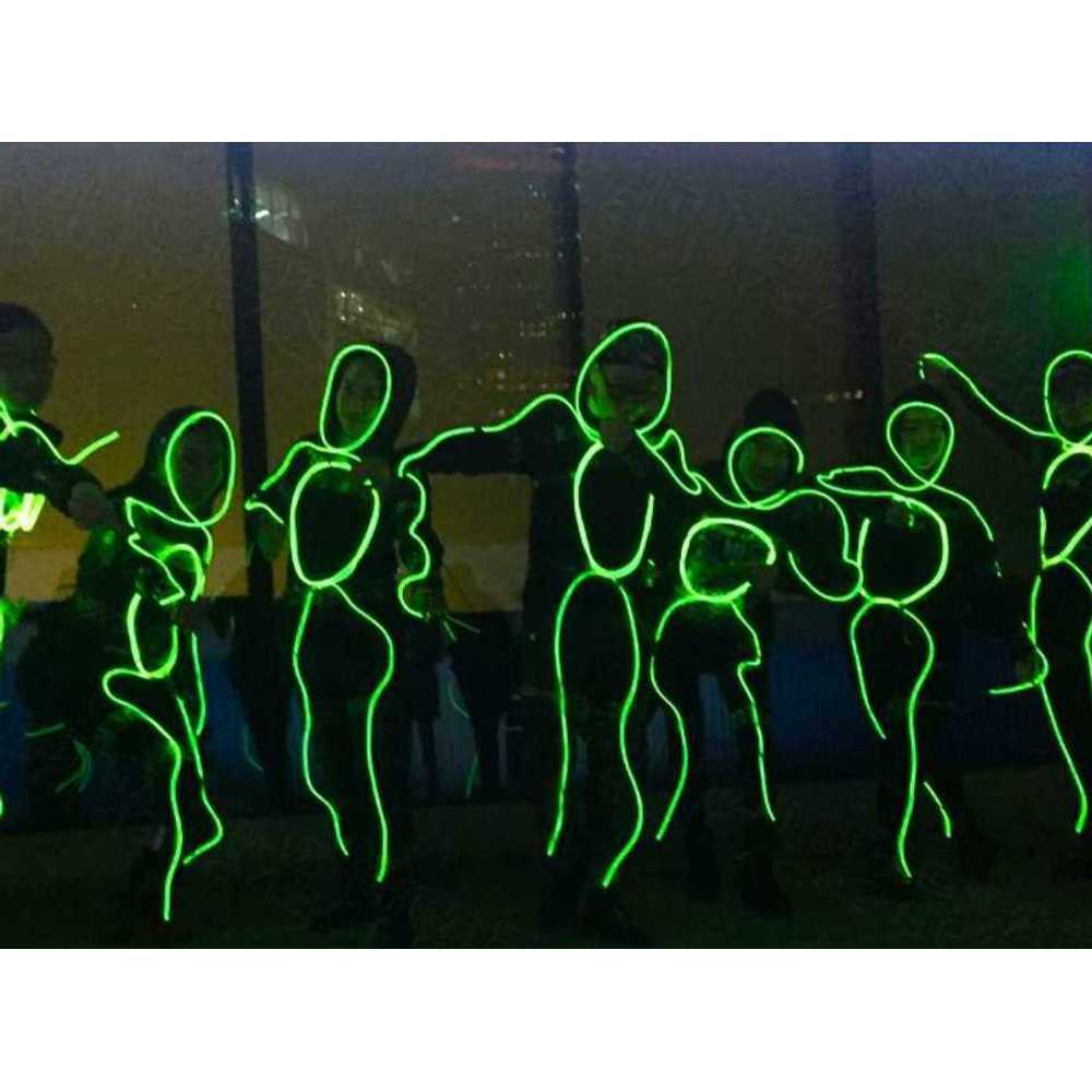 할로윈 무대 LED 형광 해골 파티 야광졸라맨 야광봉댄스 응원 줄 의 발광 - 상품 이미지