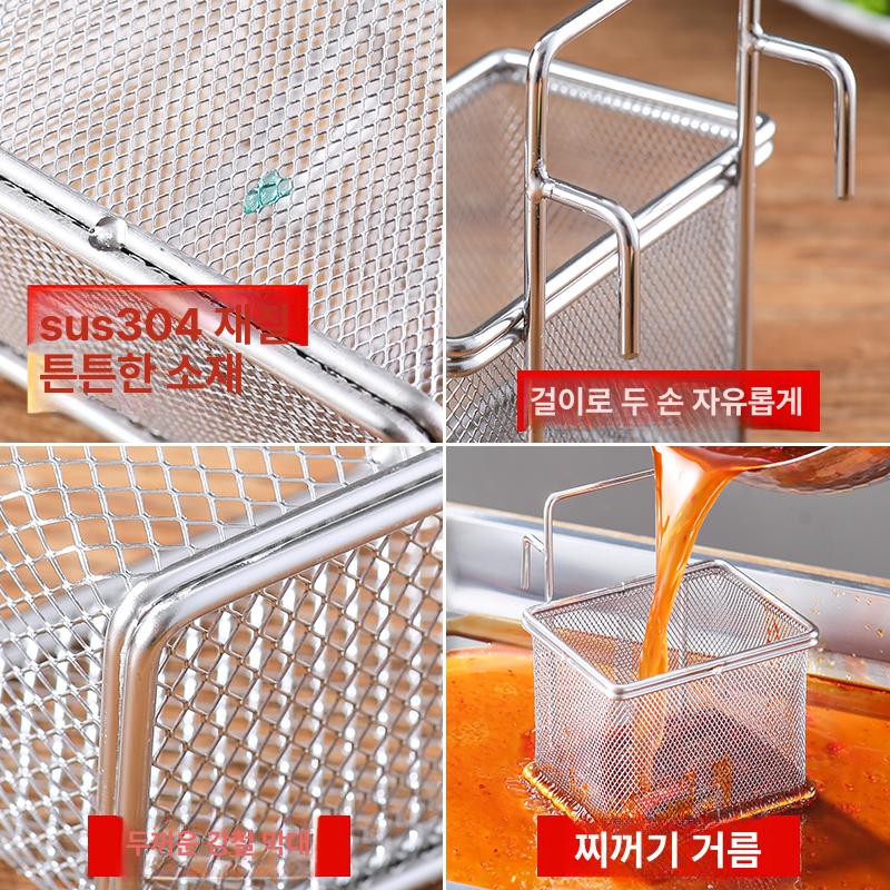 304스테인리스 가정용 훠궈 국물 맑은 식당용 스테인리스 혼합 스텐 샤브샤브반반냄비 - 상세 이미지 5