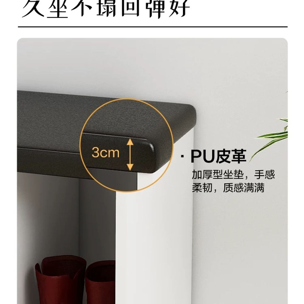 폴딩식 스툴 낮은 좌판 인테리어 패브릭 빈티지 벤치 현관신발장 틈새 아파트 심플 - 상세 이미지 3