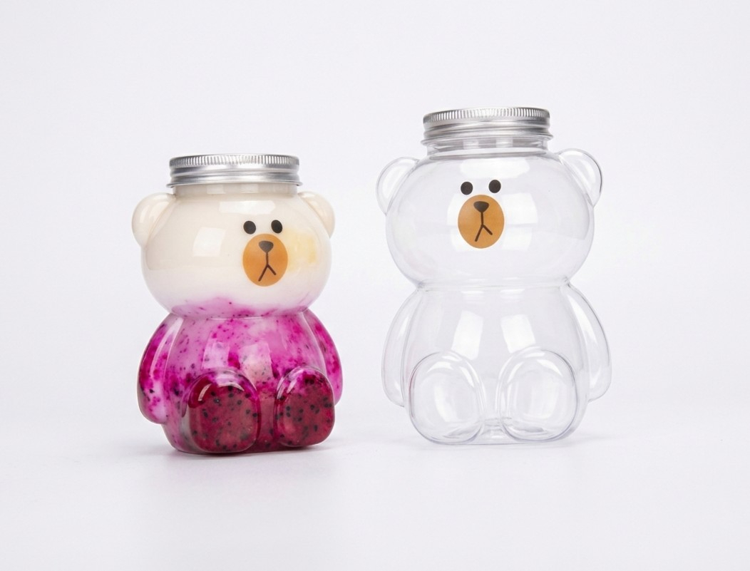 곰돌이 물병 DIY 데코레이션 세트 카페 감성 보온병 겨울 선물 용품 - 상품 이미지