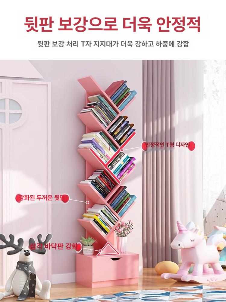 원목 cd장식장 10단 보관 진열장 정리함 레코드판 수납장 엘피 케이스 앨범 호두 - 상세 이미지 3