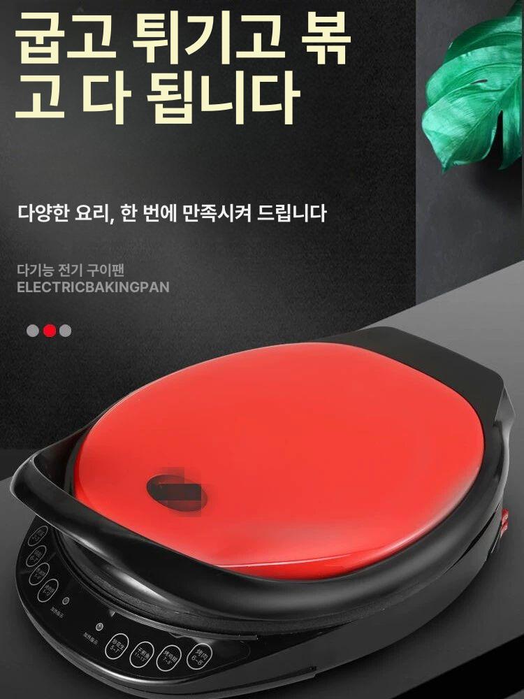 다용도 누룽지제조기 전병 전기 크레페 팬케이크 과자 원형 후라이팬 기본 또띠아 - 상세 이미지 2