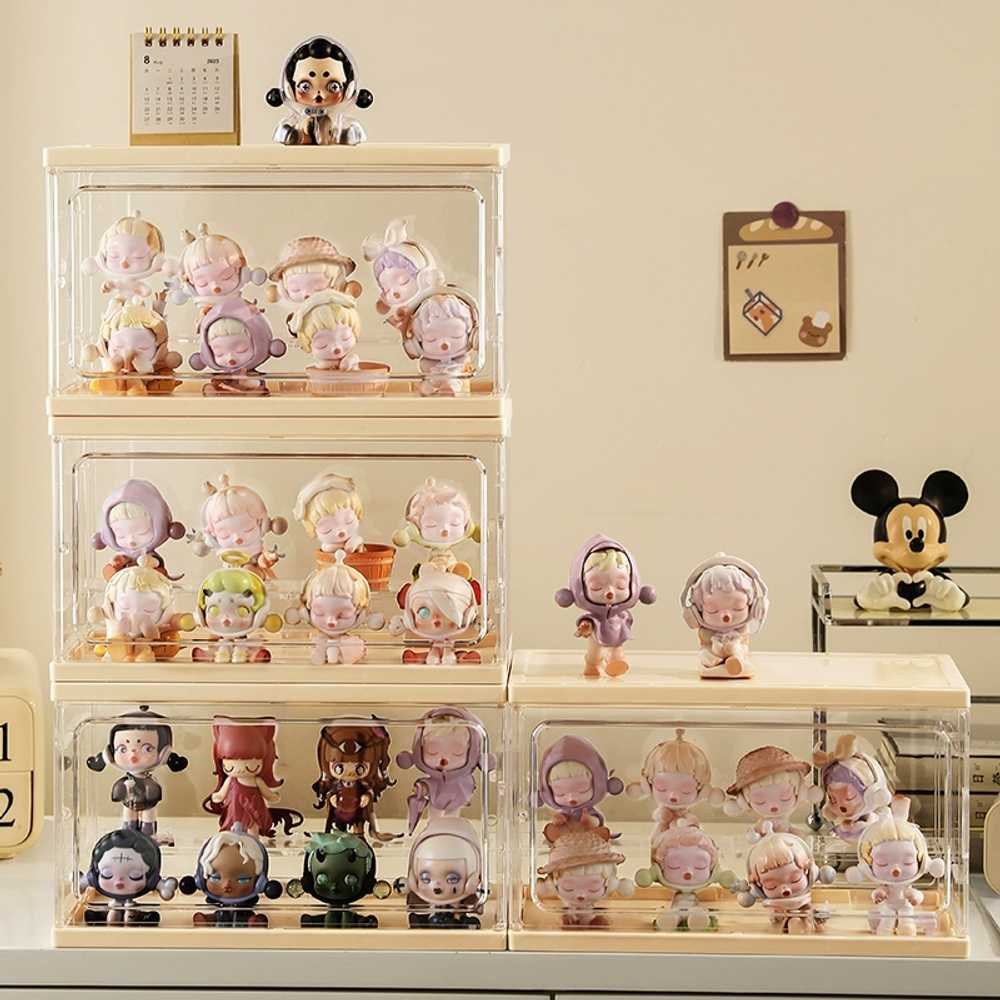 10cm 케이스 수집 투명 팩 보관 도어 소품 키링 솜깅이 무속성 꾸미기 코디 제복 수트 - 상세 이미지 2