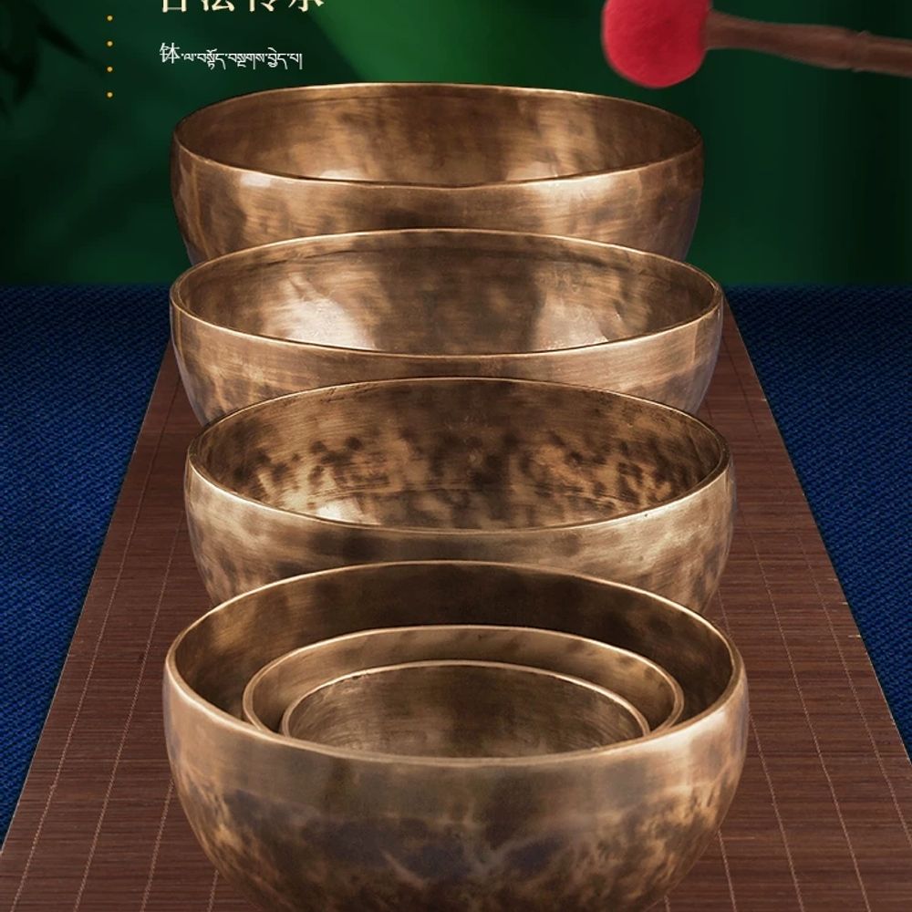 수제 싱잉볼 힐링 명상종 부처님 요가 악기 불교 좌종 릴렉스 명상도구 신주 차임 - 상세 이미지 4