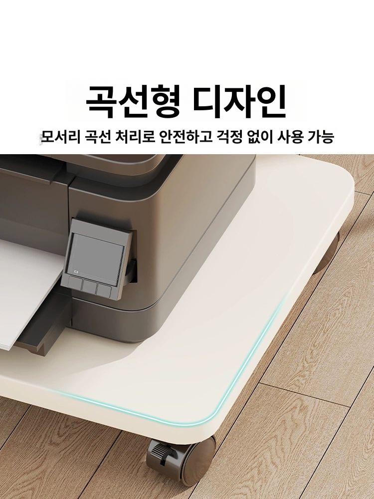 이동식화분 받침대 원목 실내 스탠드 바퀴달린 선반 원예 사각 나무 정리대 바퀴 베란다 - 상세 이미지 3