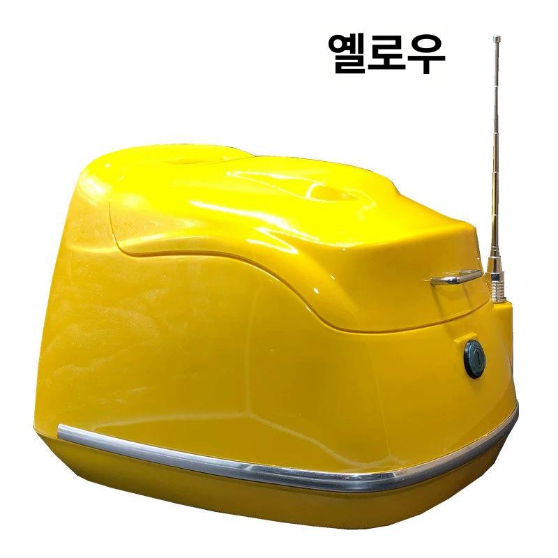 클래식 오토바이탑박스 레트로 스쿠터 매트 가방 가죽 배달통 클래식탑박스 바닥판 슈퍼커브 - 상세 이미지 4
