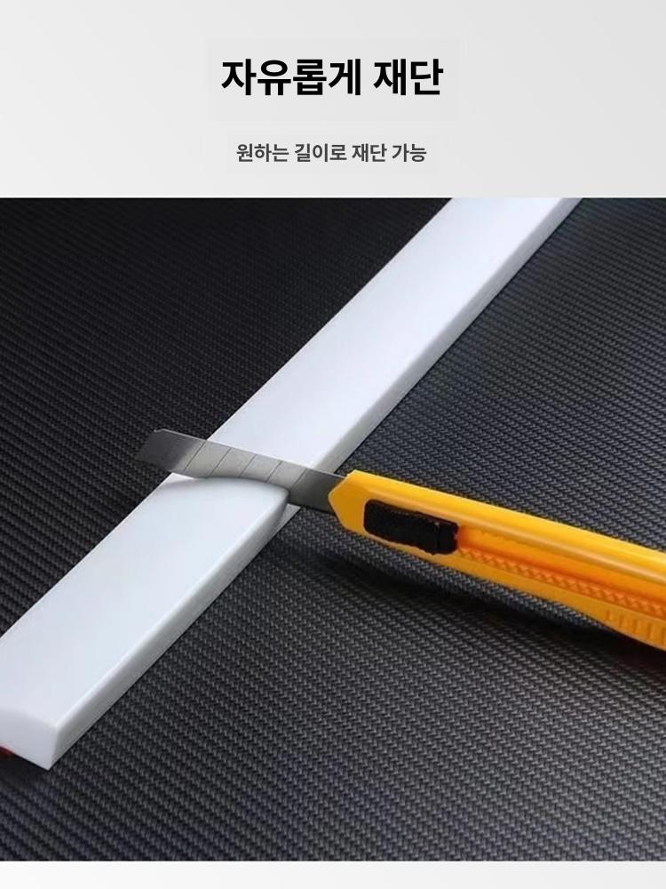 로봇청소기 발판 실리콘 문턱 경사 단차 바닥 청소기 도어 경사로 사이즈 로봇 보조 가정용 - 상세 이미지 2