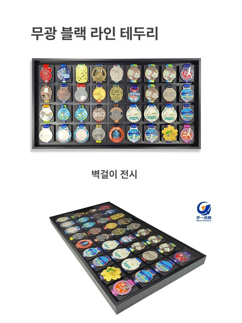 보관함 스포츠 깊은 원목 내추럴우드 그레이 가로형 박스 엘레강트블랙 팔라루 안경 홀더 - 상세 이미지 2