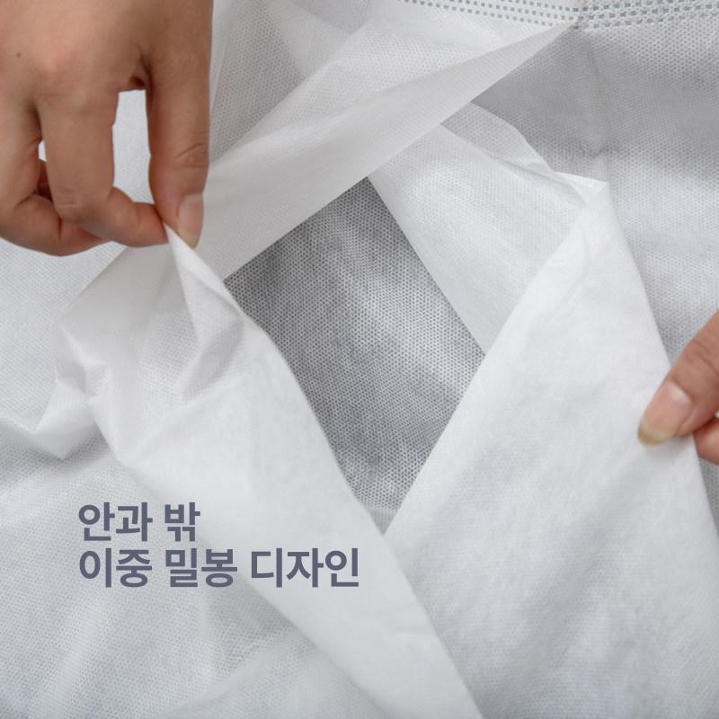 일회용 위생커버 시트 호텔용 부직포 베개커버 덮개 여행용 병원 베갯잇 - 상세 이미지 4