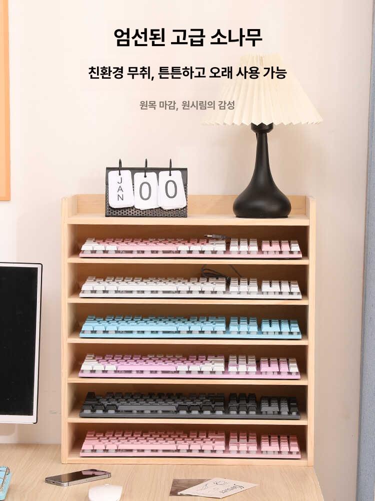 원목 받침대 진열대 다층 화분진열대 발코니 인테리어 나무 정리대 베란다 받침 식물 다육이 - 상세 이미지 3