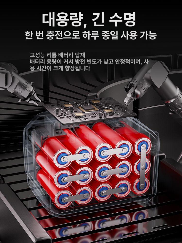 충전식 전동드라이버 충전드라이버 미니전동드릴 가정용 충전드릴 나사 임팩 - 상세 이미지 4