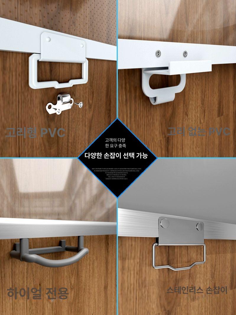 냉장고 롤스크린 쇼케이스 투명 커튼 가림막 커버 업소용 야채 유공 차양 타공 - 상세 이미지 2