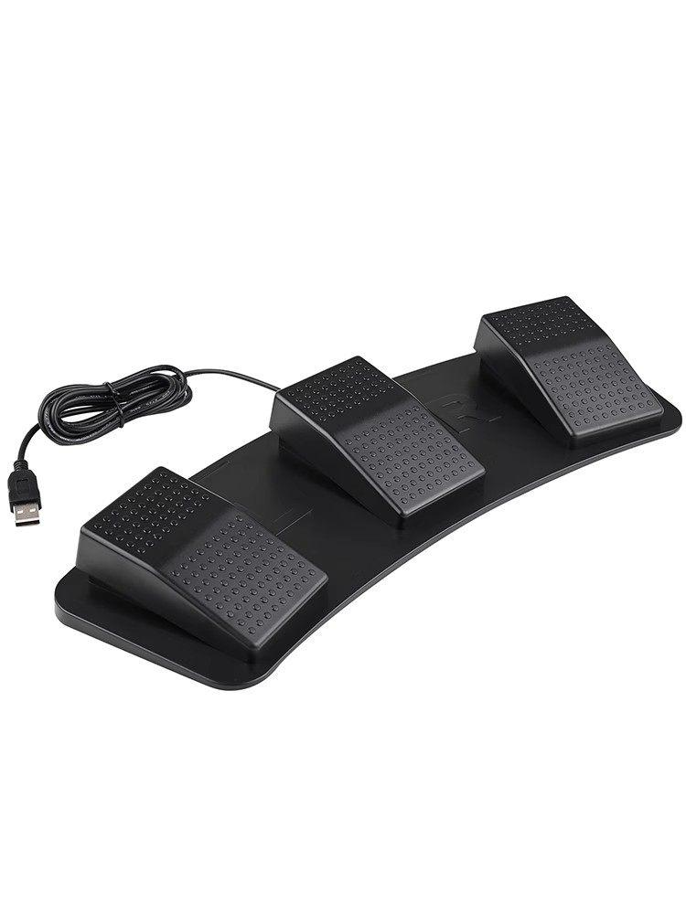 usb 발버튼 단축키 게이밍 컨트롤러 단축 자석축 키보드 조약돌 블랙 매크로 컨트롤 센서 - 상품 이미지