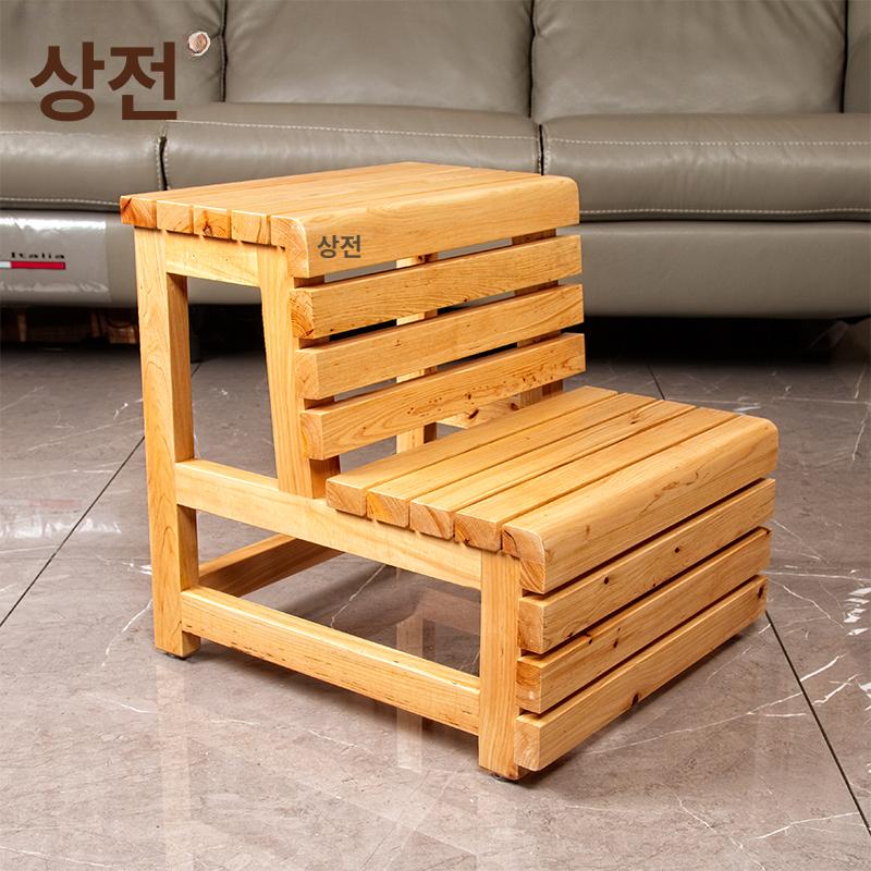 발받침대 사우나발판 한증막 원목발판 샤워 화장실 목욕탕 찜질방 욕실발판 계단 - 상세 이미지 2