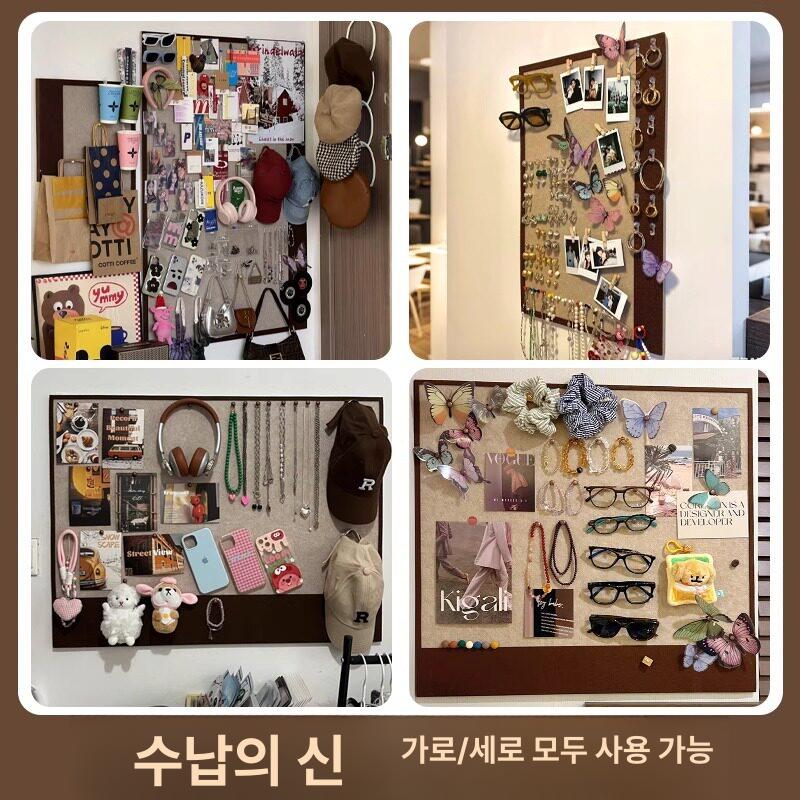 벽 코르크보드 메모판 학원 학교 전시판 현황판 공지판 가정 대형게시판 환경판 - 상세 이미지 3