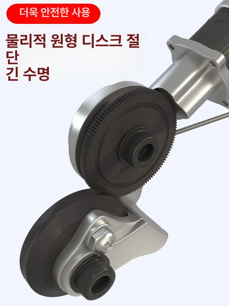 고속 절단기 금속 플레이트 각도 컷팅기 메탈 전동 절단 커터 절삭 판금 철판 슬라이서 - 상세 이미지 4