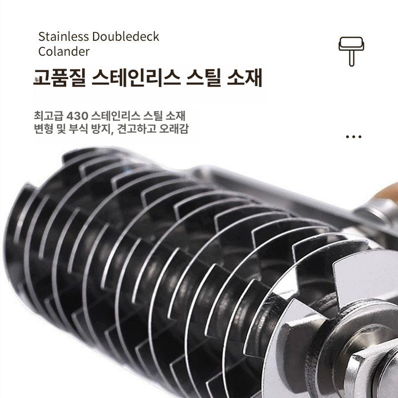 커터 격자롤러 반죽 도구 쿠키 주방 손잡이 나이프 제빵칼 홈베이킹 도우 가정용 - 상세 이미지 4
