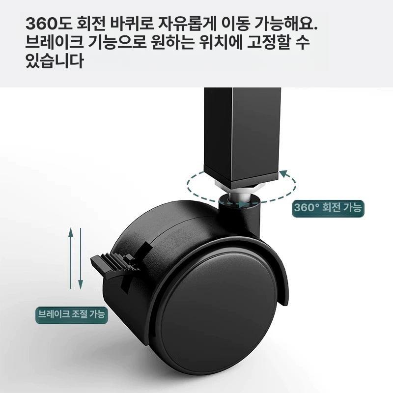 사무실 이동식책장 카트 바퀴 수납장 수납함 정리 책수납 랙 달린 이동책꽂이 - 상세 이미지 5