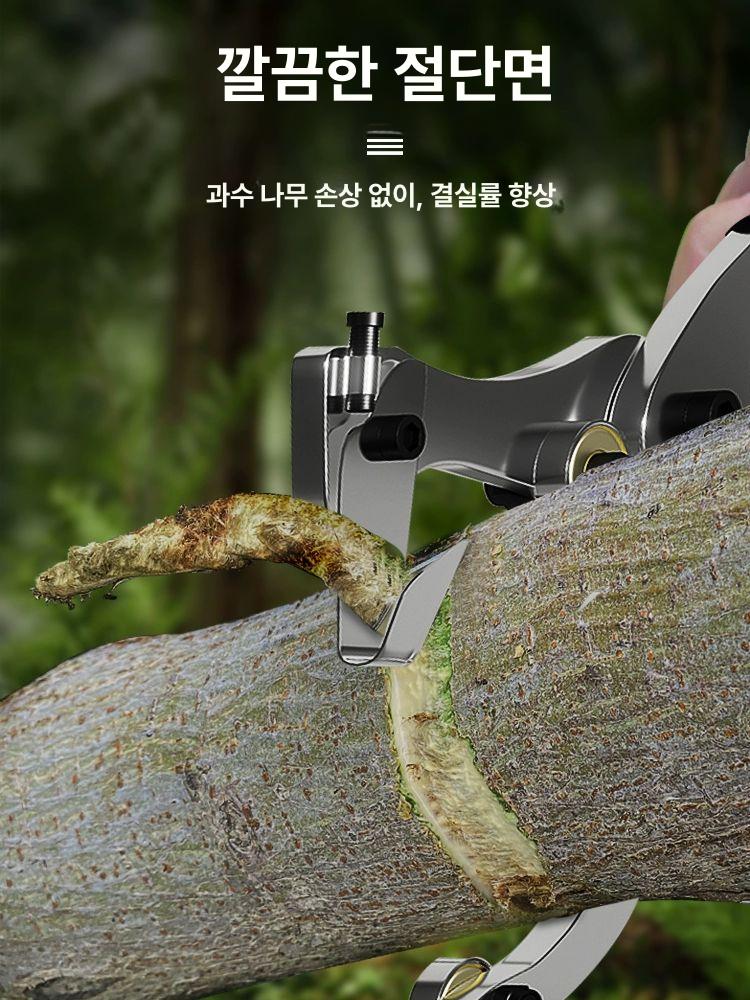 회전식 나무껍질박피기 과일 원예 나무껍질 과수원 거들링 나무탈피도구 탈피도구 환상 - 상세 이미지 2