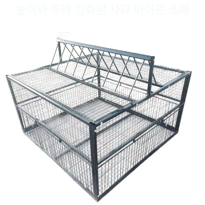 비둘기 트랩 철장 새퇴치 까치 참새 퇴치 새 덫 틀 야생 망 구조 철망 케이지 케 잡기 - 상품 이미지